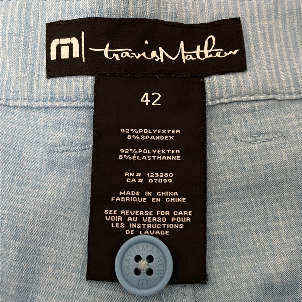 Travis Mathews Performance Golf Shorts size 42 - Picture 5 of 7